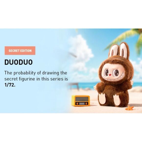 POP MART THE MONSTERS LABUBU “ZIZI” Have a Seat Vinyl Plush Single Blind Box - Picture 11 of 11